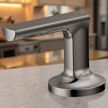 Click here to see Delta HK006-BNX-L Brizo Kintsu Widespread Pull-Down Faucet Lever Handle Kit, Lumicoat Black Onyx - HK006-BNX-L