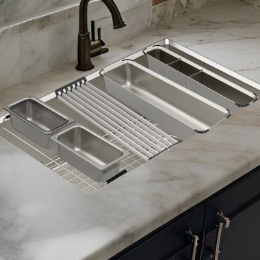 Click here to see Moen GA779 Moen Luxe Chef Workstation System Accessory Bundle, Stainless Steel - GA779