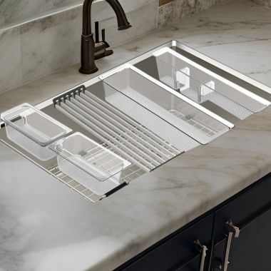 Click here to see Moen GA778 Moen Luxe Chef Workstation System Accessory Bundle, Acrylic - GA778