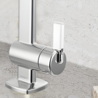 Click here to see Brizo RP101996PCCL Brizo Allaria Lavatory Faucet Lever Handle Kit, ADA, Polished Chrome / Clear - RP101996PCCL