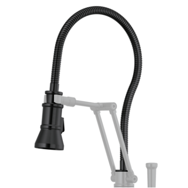 Click here to see Brizo RP101563BL Brizo Artesso Hose and Wand Assembly for Articulating Kitchen Sink Faucet, Matte Black - RP101563BL