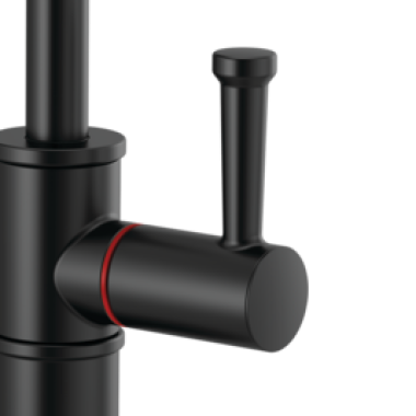 Click here to see Brizo RP101120BL Brizo Artesso Instant Hot Faucet Lever Handle Kit, ADA, Matte Black - RP101120BL