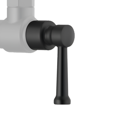 Click here to see Brizo RP92296BL Brizo Artesso Lever Handle Kit Wall Mount Pot Filler, Matte Black - RP92296BL