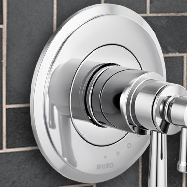 Click here to see Brizo RP100614PC Brizo Atavis Escutcheon for Thermostatic Valve, Polished Chrome - RP100614PC