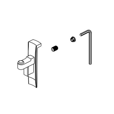 Click here to see Brizo RP100765PC Brizo Atavis Finial, Screw, Cover, Lift Rod, and Wrench for Roman Tub Faucet, Polished Chrome - RP100765PC