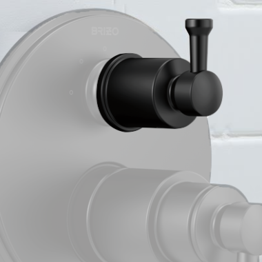 Click here to see Brizo RP100610BL Brizo Atavis Diverter Lever Handle Assembly, Matte Black - RP100610BL