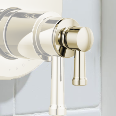 Click here to see Brizo RP100611PN Brizo Atavis Temperature Lever Handle Assembly, Brilliance Polished Nickel - RP100611PN