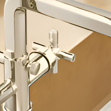 Click here to see Brizo HX7076-PN Brizo Invari Cross Handle Kit for Floor Mount Tub Filler, Brilliance Polished Nickel - HX7076-PN