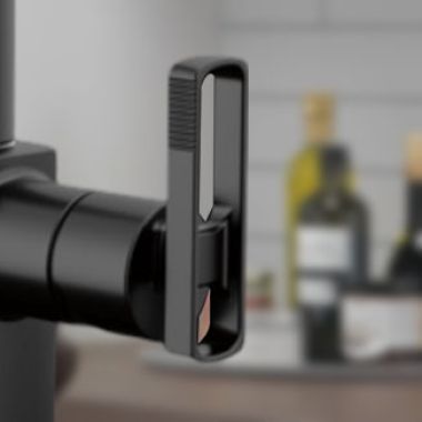 Click here to see Brizo HLB007-BL Brizo Kintsu Bar Faucet Knob Handle Kit, Matte Black - HLB007-BL