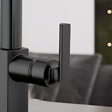 Click here to see Brizo HLB006-BL Brizo Kintsu Bar Faucet Lever Handle Kit, Matte Black - HLB006-BL