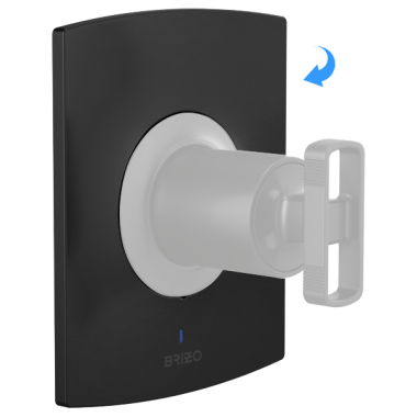 Click here to see Brizo RP101593BL Brizo Kintsu Escutcheon, Matte Black - RP101593BL