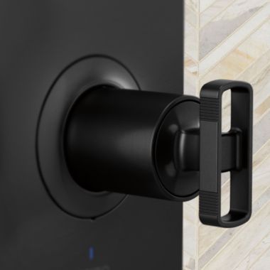 Click here to see Brizo HK60P06-BL Brizo Kintsu Pressure Balance Valve Trim Knob Handle Kit, Matte Black - HK60P06-BL