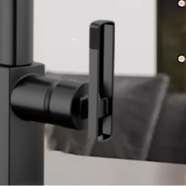 Click here to see Brizo HLK007-BL Brizo Kintsu Pull-Down Faucet Knob Handle Kit, Matte Black - HLK007-BL