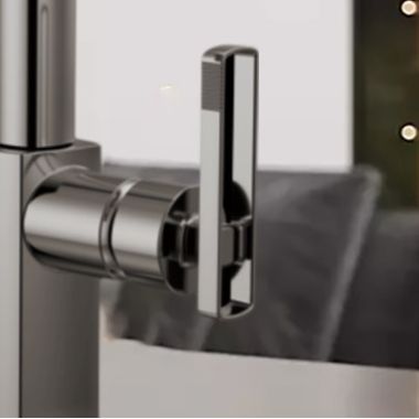 Click here to see Brizo HLK007-BNX-L Brizo Kintsu Pull-Down Faucet Knob Handle Kit, Lumicoat Black Onyx - HLK007-BNX-L