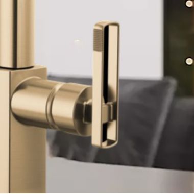 Click here to see Brizo HLK007-GL-L Brizo Kintsu Pull-Down Faucet Knob Handle Kit, Lumicoat Luxe Gold - HLK007-GL-L