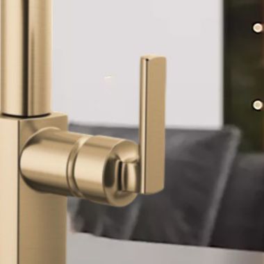 Click here to see Brizo HLK006-GL-L Brizo Kintsu Pull-Down Faucet Lever Handle Kit, Lumicoat Luxe Gold - HLK006-GL-L
