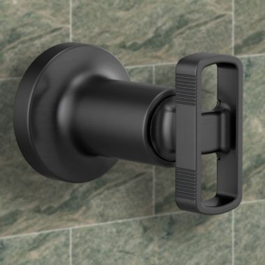 Click here to see Brizo T66608-BL Brizo Kintsu Single Handle Volume Control Trim with Knob Handle, ADA, Matte Black - T66608-BL