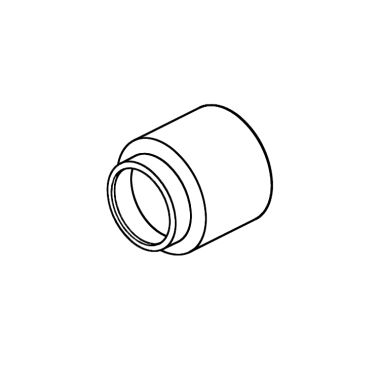 Click here to see Brizo RP101585BNX Brizo Kintsu Thermostatic Valve Trim Sleeve, Brilliance Black Onyx - RP101585BNX