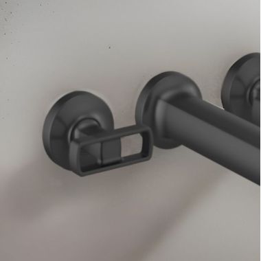 Click here to see Brizo HK70406-BL Brizo Metal Knob Handle Kit for Kintsu Wall Mount Tub Filler, ADA, Matte Black - HK70406-BL