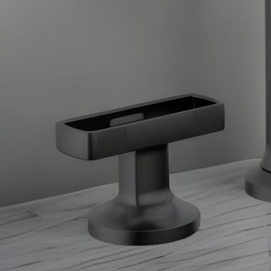 Click here to see Brizo HK007-BL Brizo Kintsu Knob Handle Kit for Widespread Pull-Down Kitchen Faucet, Matte Black - HK007-BL