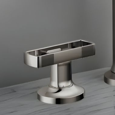 Click here to see Brizo HK007-BNX-L Brizo Kintsu Knob Handle Kit for Widespread Pull-Down Kitchen Faucet, Lumicoat Black Onyx - HK007-BNX-L