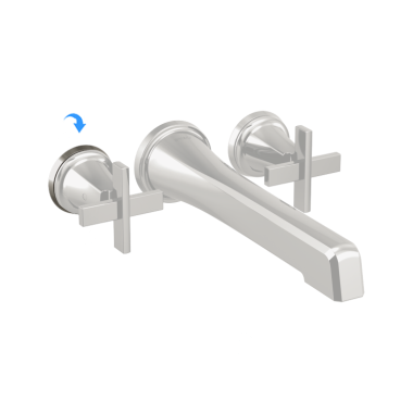 Click here to see Brizo RP100450BNX Brizo Levoir Escutcheon  and Gasket for Wall-Mounted Tub Filler, Brilliance Black Onyx - RP100450BNX 