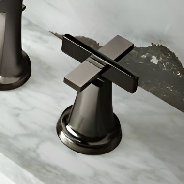 Click here to see Brizo HX5397-BNX Brizo Levoir Low Cross Handle Kit for Widespread Lavatory Faucet, Brilliance Black Onyx - HX5397-BNX