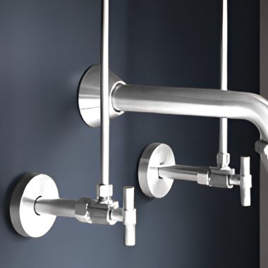 Click here to see Brizo BT022205-PC Brizo Litze Angled Supply Stop Valve w/ Lever Handle, Polished Chrome - BT022205-PC