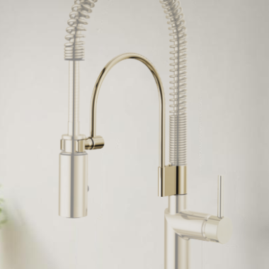 Click here to see Brizo RP101729PN Brizo Litze/Odin Semi-Professional Kitchen Faucet Support Arm Assembly, Brilliance Polished Nickel - RP101729PN