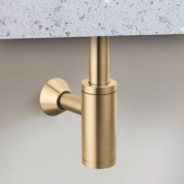 Click here to see Brizo BT041142-GL Brizo Bottle Trap with Escutcheon and Removable Cleanout Cover, Brass, Brilliance Luxe Gold - BT041142-GL