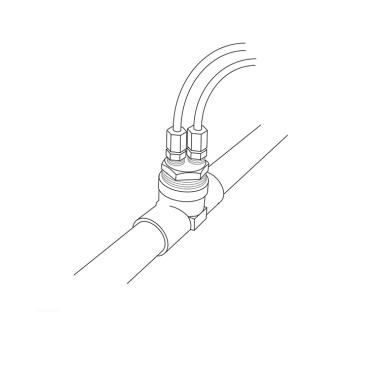 Click here to see Brizo RP102995 Brizo Aromatherapy Module Injection Tee - RP102995