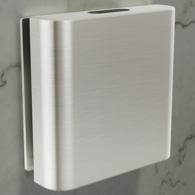 Click here to see Brizo RP103316BNL Brizo Mystix Contemporary Square Steam Head, Brilliance Brushed Nickel - RP103316BNL