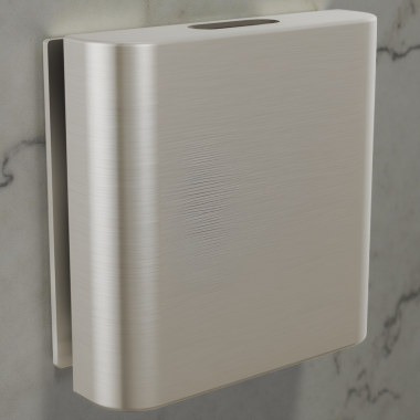 Click here to see Brizo RP103316NKL Brizo Mystix Contemporary Square Steam Head, Brilliance Luxe Nickel - RP103316NKL