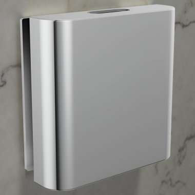 Click here to see Brizo RP103316PCL Brizo Mystix Contemporary Square Steam Head, Polished Chrome - RP103316PCL