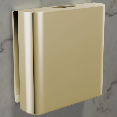 Click here to see Brizo RP103316PNL Brizo Mystix Contemporary Square Steam Head, Brilliance Polished Nickel - RP103316PNL