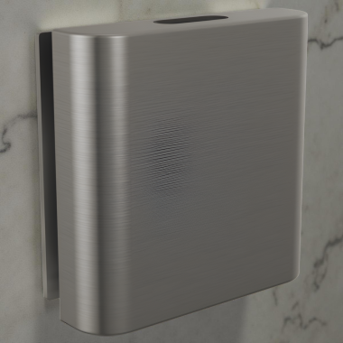 Click here to see Brizo RP103316SLL Brizo Mystix Contemporary Square Steam Head, Brilliance Luxe Steel - RP103316SLL