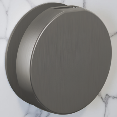 Click here to see Brizo RP103313SLL Brizo Mystix Contemporary Round Steam Head, Brilliance Luxe Steel - RP103313SLL