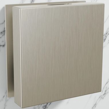 Click here to see Brizo RP103312BNL Brizo Mystix Linear Square Steam Head, Brilliance Brushed Nickel - RP103312BNL