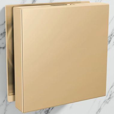 Click here to see Brizo RP103312PGL Brizo Mystix Linear Square Steam Head, Brilliance Polished Gold - RP103312PGL