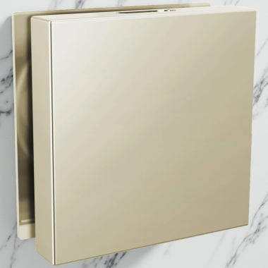 Click here to see Brizo RP103312PNL Brizo Mystix Linear Square Steam Head, Brilliance Polished Nickel - RP103312PNL
