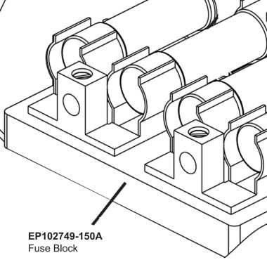 Click here to see Brizo EP102749 Brizo Terminal Block for Brizo Steam Shower, 3 Position, 150A - EP102749