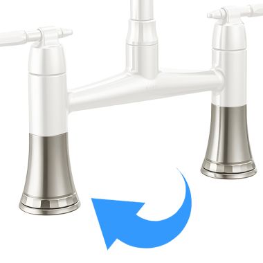 Click here to see Brizo RP101796SS Brizo Tulham Base and Gasket For Bridge Kitchen Faucet, Brilliance Stainless - RP101796SS