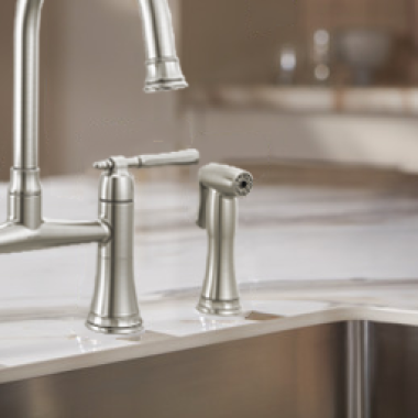 Click here to see Brizo RP101794SS Brizo Tulham Bridge Kitchen Faucet Spray and Hose Assembly, Brilliance Stainless - RP101794SS