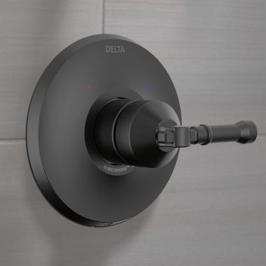 Click here to see Delta T14084-BL Delta Broderick Monitor 14 Series Valve Only Trim, ADA, MultiChoice, Matte Black - T14084-BL