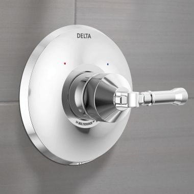 Click here to see Delta T14084-PR Delta Broderick Monitor 14 Series Valve Only Trim, ADA, MultiChoice, Lumicoat Chrome - T14084-PR