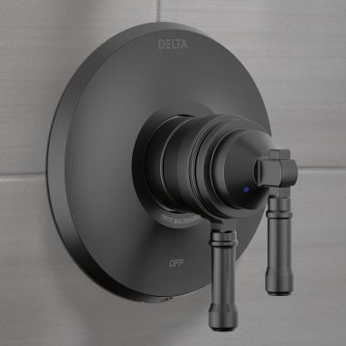 Click here to see Delta T17084-BL Delta Broderick Monitor 17 Series Valve Only Trim, ADA, MultiChoice Valve, Matte Black - T17084-BL