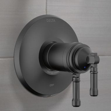 Click here to see Delta T17T084-BL Delta Broderick 17T Series Valve Only Tim, TempAssure, ADA-Compliant, Matte Black - T17T084-BL