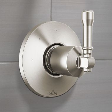 Click here to see Delta T11884-SS-PR Delta Broderick 3-Function Diverter Trim, ADA, Lumicoat Stainless - T11884-SS-PR