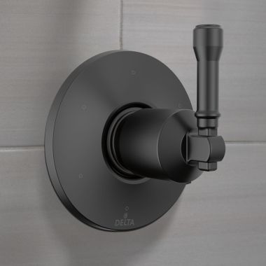 Click here to see Delta T11984-BL Delta Broderick 6-Function Diverter Valve Trim, ADA, Matte Black - T11984-BL