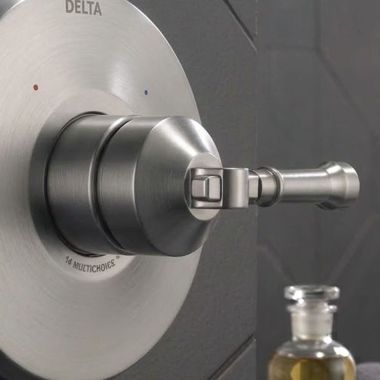 Click here to see Delta RP103745SSPR Delta Broderick Handle Assembly for T14084 Valve Trim, Lumicoat Stainless - RP103745SSPR